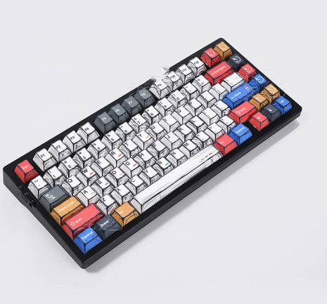 Classic Mix Light Anime‑geïnspireerde Keycaps – PBT, Universeel (1U) | Powcaps