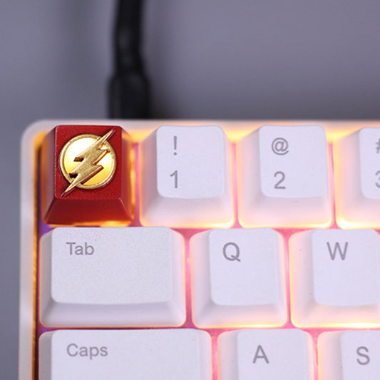 PG Peripherals D Keycap – Rode Resin met Embossed afwerking