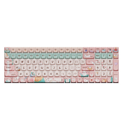 Original Theme keycaps voor mechanische toetsenborden (68/100) – hitte‑sublimatie
