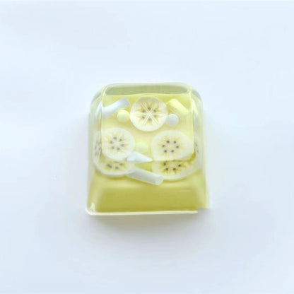 Gepersonaliseerde Fruitvormige Resin Keycap – Powcaps