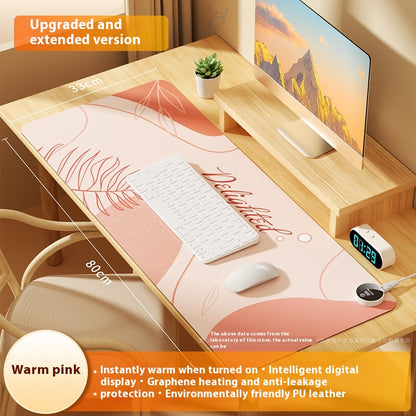 Verwarmde bureaumat & muismat – Constante temperatuur, PU (75W, 220V)