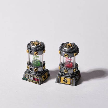Handgemaakte Transparante Resin Keycap (Gepersonaliseerd)