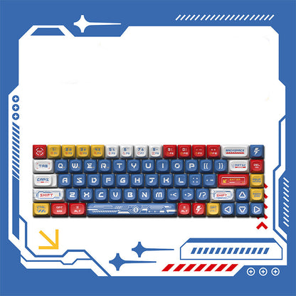 Original Theme keycaps voor mechanische toetsenborden (68/100) – hitte‑sublimatie