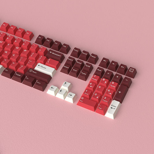 Ham PBT Keycap Set (red inside) – Universeel