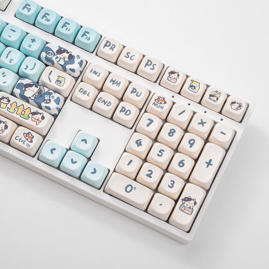 Small Square Milk Cow MOA Sublimation Keycaps – Koeienprint