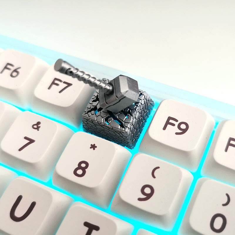 Fashionable Magnetische Lichtdoorlatende 3D Resin Keycaps