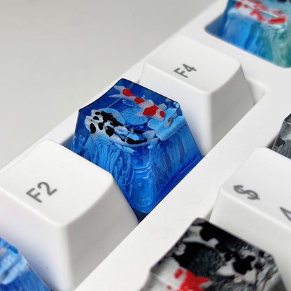 Gepersonaliseerde Resin Keycap (MX cross-axis) – Powcaps