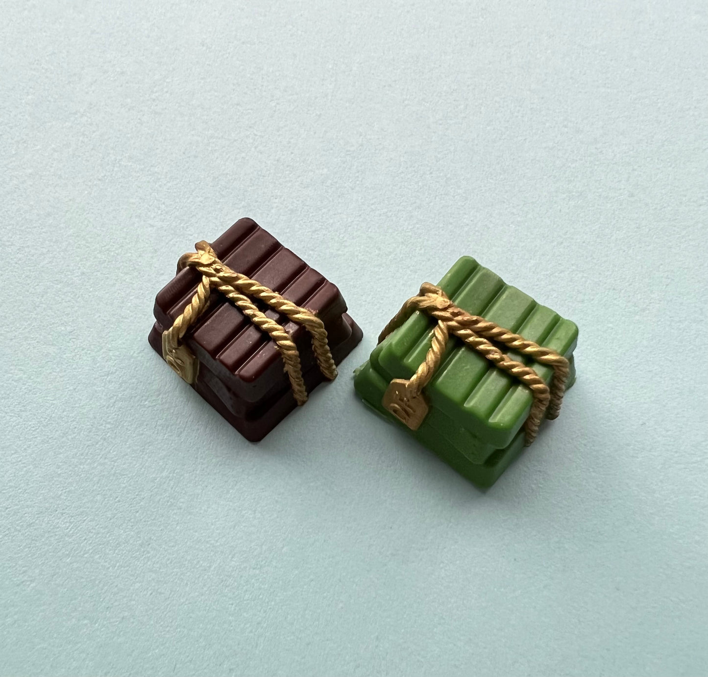 Onbeschilderde Food Keycap (Resin) – Burger, Cheese & meer