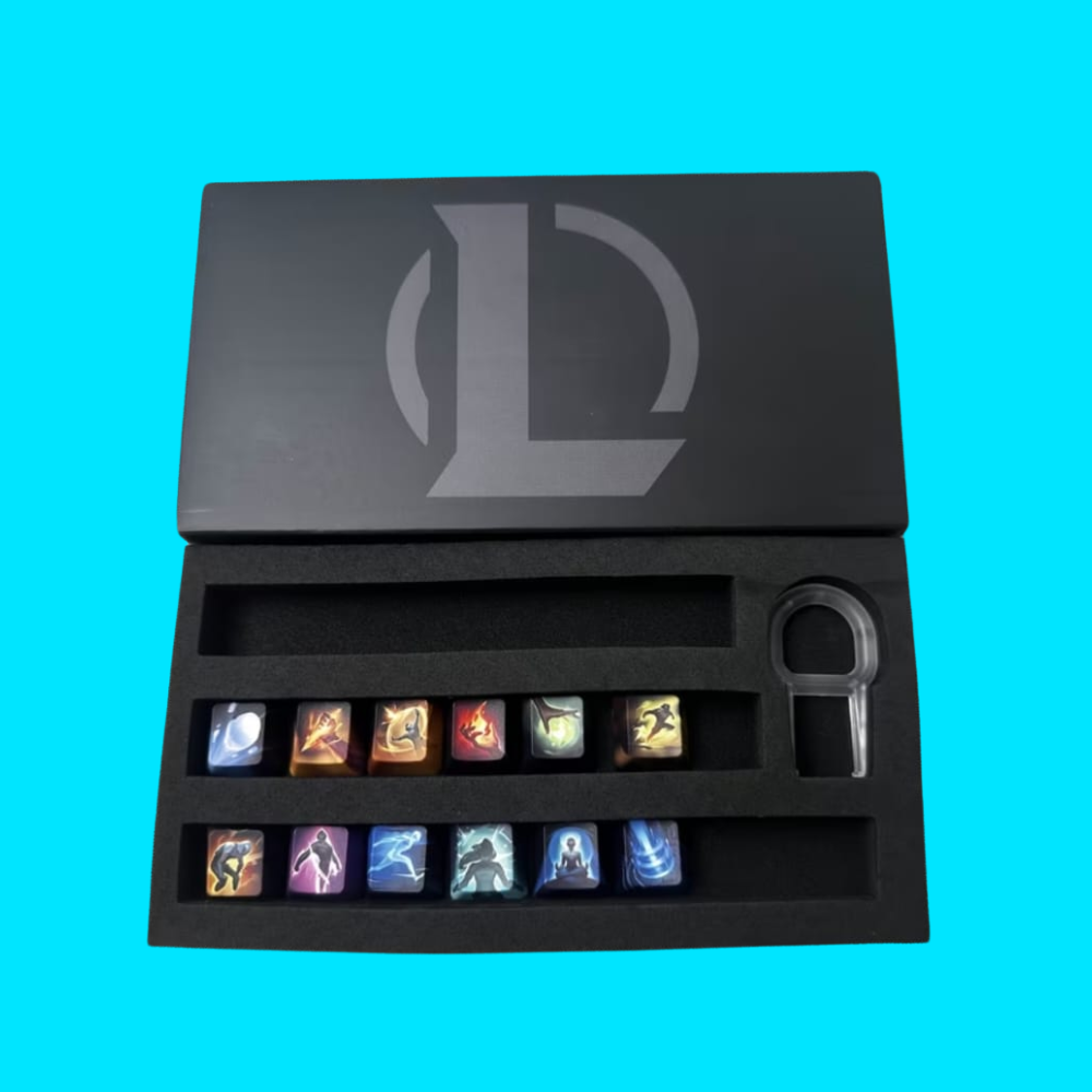 League of Legends Keycaps Set (12-delig) – Fantasy Gaming Keycaps | Powcaps