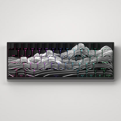 High Mountain Keycaps – PBT, originele fabriekshoogte, zijgegraveerd (130-delig)