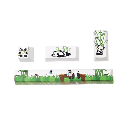 Minimalistische PBT Keycaps – Thermische Sublimatie (Set van 4)