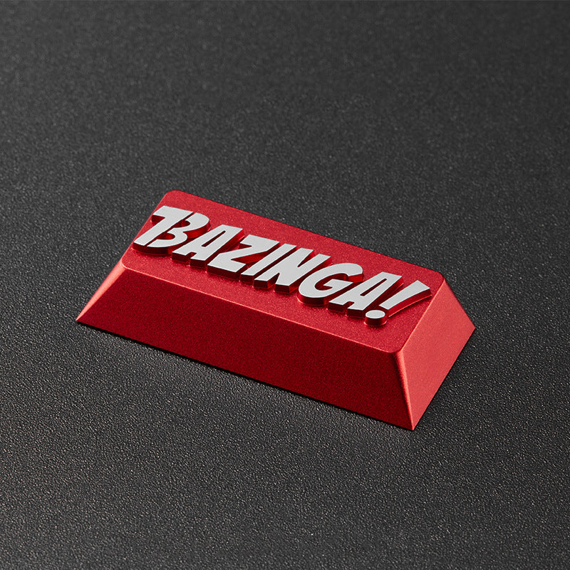 Aluminium Craftsman Mechanical Keyboard Keycap (Rood) | Powcaps