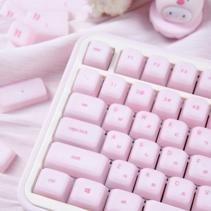 Miao Jian She Silicone Keycaps – Roze (113 toetsen)