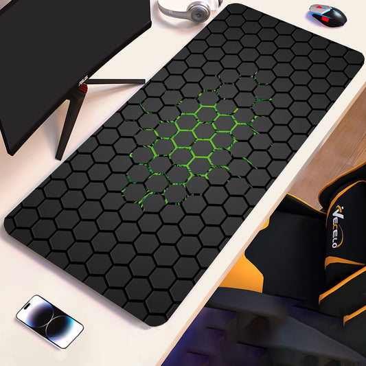 Honeycomb E-sports Muismat & Office Desk Mat – Antislip Natuurlijk Rubber (3 mm)