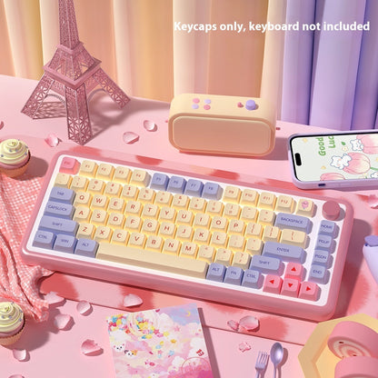 PBT Dye‑Sub Keycaps Set voor Mechanische Toetsenborden (136–139 toetsen)