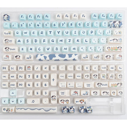 Small Square Milk Cow MOA Sublimation Keycaps – Koeienprint