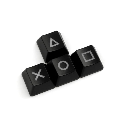 Keyboard Personality Translucent Keycaps – R1 PS (4 stuks)