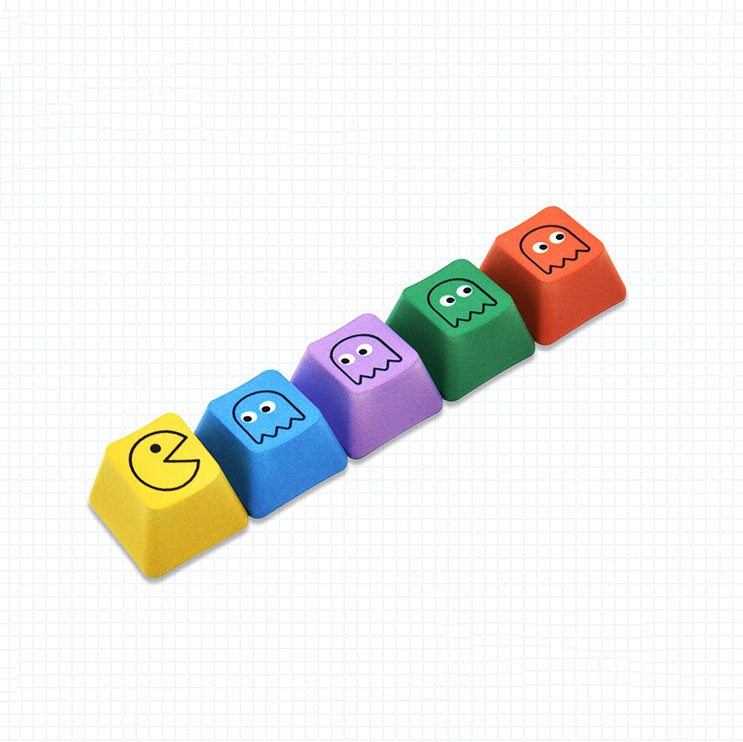 Gepersonaliseerde aanvullende keycaps voor mechanische toetsenborden (5 stuks) – Mario of Phantom Ghost