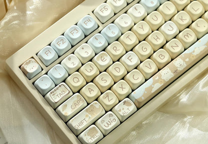 Milk Tea Little Bear Keycap – PBT (MOA-profiel)