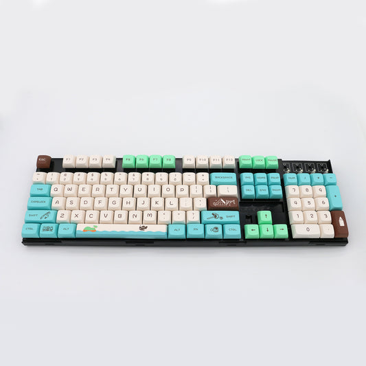 QX Height PBT Dye‑Sublimation Keycaps – Animal Forest (141-delig)