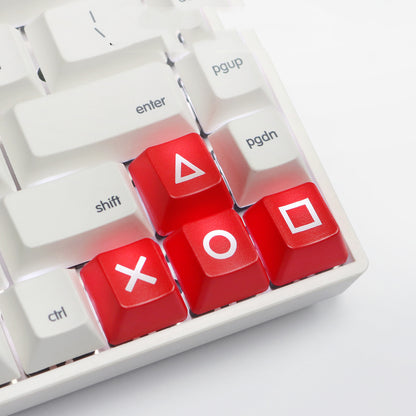 Keyboard Personality Translucent Keycaps – R1 PS (4 stuks)