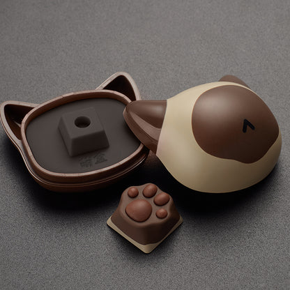 Zomo Cat Claw Keycap – ABS met Zachte Siliconen Kattenpoot