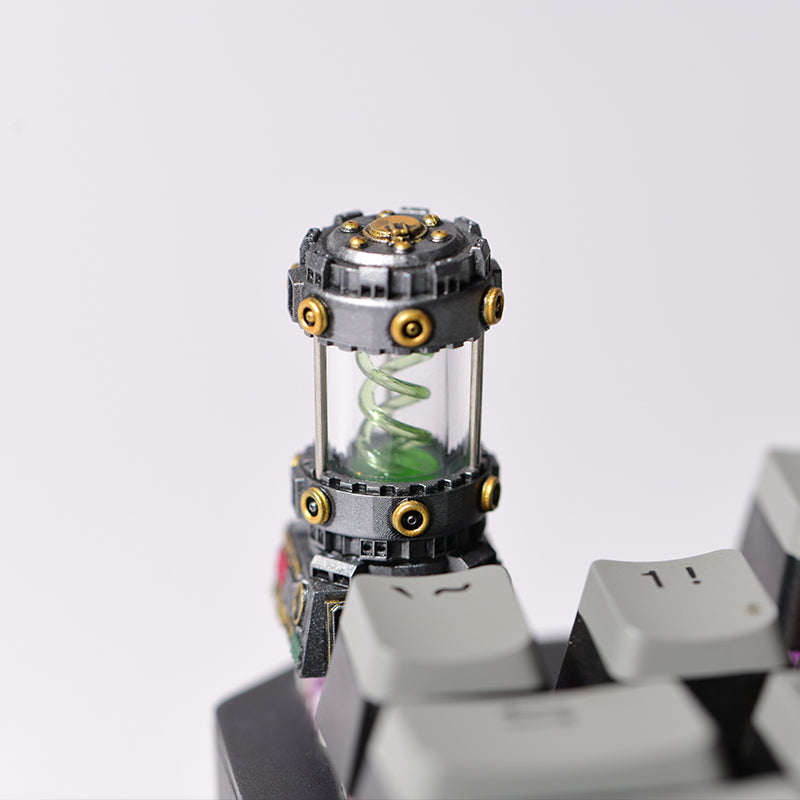 Handgemaakte Transparante Resin Keycap (Gepersonaliseerd)