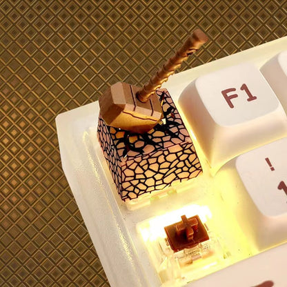 Fashionable Magnetische Lichtdoorlatende 3D Resin Keycaps