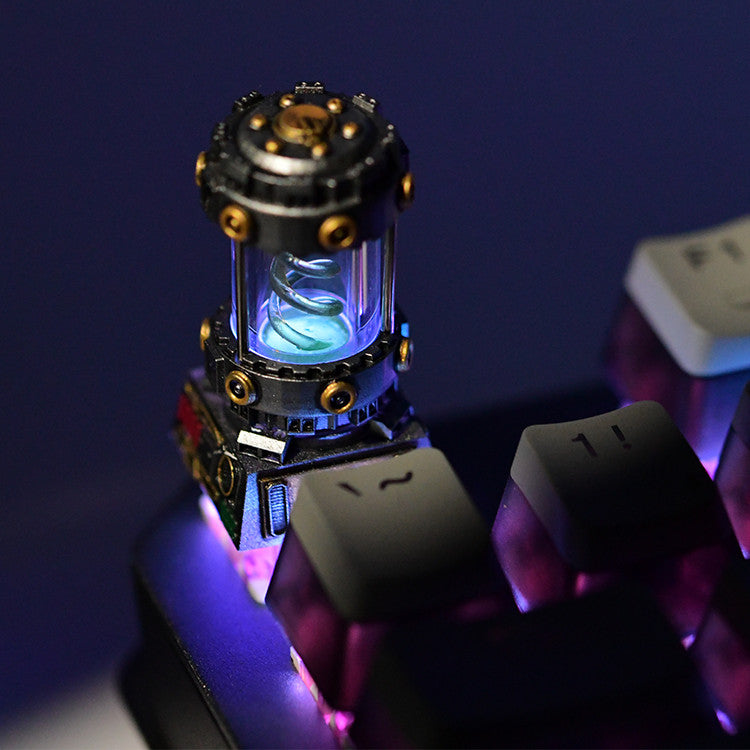 Handgemaakte Transparante Resin Keycap (Gepersonaliseerd)
