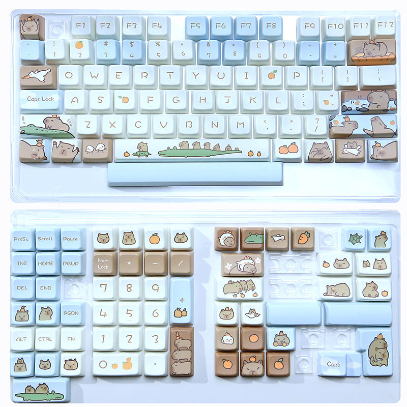 High-level Capybara Keycaps (138-toetsen) – Powcaps